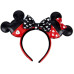 Disney - Mickey & Minnie Valentines Ears Headband