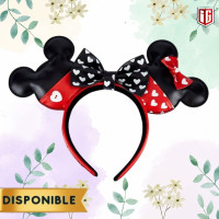 Disney - Mickey & Minnie Valentines Ears Headband