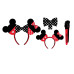 Disney - Mickey & Minnie Valentines Ears Headband