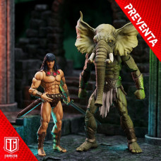 (PREVENTA) Conan the Barbarian: The Tower of the Elephant - Young Conan and Yag Kosha