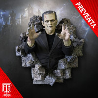 (PREVENTA) Universal Monsters - Frankenstein Wall Sculpture