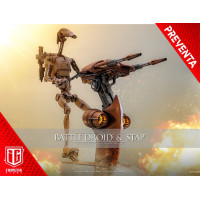 (PREVENTA) Star Wars: The Mandalorian and Grogu - Battle Droid & STAP