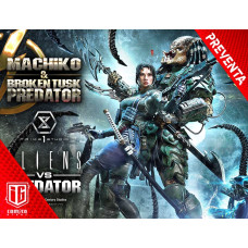 (PREVENTA) Aliens vs. Predator（Comic) - Machiko & Broken Tusk Predator