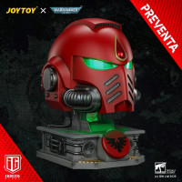 (PREVENTA) Warhammer 40K - Blood Angels MkX Helmet & Display Stand (PREVENTA) Warhammer 40K - Blood Angels MkX Helmet & Display Stand