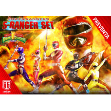 (PREVENTA) Mighty Morphin Power Rangers - Power Rangers 5-Ranger Set (Deluxe Version)