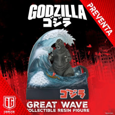 (PREVENTA) Godzilla - Great Wave Godzilla with Dunny (PREVENTA) Godzilla - Great Wave Godzilla with Dunny
