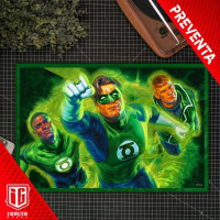 (PREVENTA) DC Comics - Green Lantern (Rainbow Lava Holofoil Paper Unframed 24 x 16)
