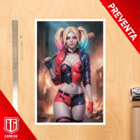 (PREVENTA) DC Comics - Harley Quinn Giclée on Paper Unframed 16 x 24