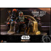 The Mandalorian - Boba Fett (Repaint Armor Special Edition) And Throne