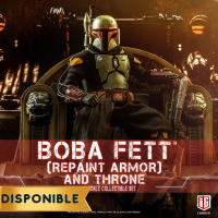 The Mandalorian - Boba Fett (Repaint Armor Special Edition) And Throne