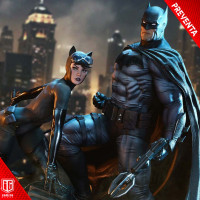 (PREVENTA) Batman (Comics) - Batman & Catwoman (Concept Design by Clay Mann) (Ultimate Premium Masterline) (PREVENTA) Batman (Comics) - Batman & Catwoman (Concept Design by Clay Mann) (Ultimate Premium Masterline)