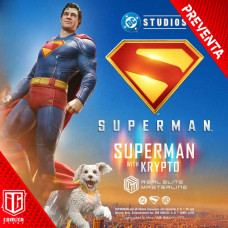 (PREVENTA) Superman - Superman & Krypto (Real Elite Masterline) (PREVENTA) Superman - Superman & Krypto (Real Elite Masterline)