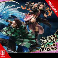 (PREVENTA) Demon Slayer Kimetsu No Yaiba - Kamado Tanjiro & Kamado Nezuko (Concept Masterline)
