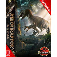 (PREVENTA) The Lost World Jurassic Park - Velociraptor (Legacy Museum Collection)