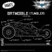 (PREVENTA) The Dark Knight - Batmobile Tumbler Super Cyborg (Full Color)