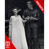 (PREVENTA) Universal Monsters The Bride Of Frankenstein 90Th Anniversary - The Monster And His Mate (2-Pack) (Black & White)