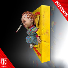 (PREVENTA) Bride Of Chucky - Chucky Life-Size Wall Sculpture