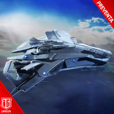 (PREVENTA) Star Citizen (sci-fi Game) - Anvil F8C Lightning (Pre-Assembled Finished Model Version)