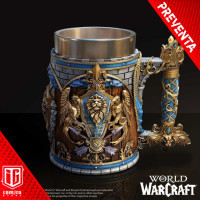 (PREVENTA) World Of Warcraft - Alliance Tankard