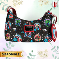 Marvel Avengers Floral Tatto Shoulder Bag