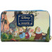 Snow White Scenes Zip-Around Wallet