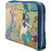 Snow White Scenes Zip-Around Wallet