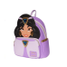 Aladdin - Princess Jasmine Purple Outfit Cosplay Backpack Mini (Entertainment Earth Exclusive)