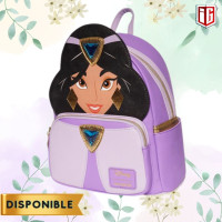 Aladdin - Princess Jasmine Purple Outfit Cosplay Backpack Mini (Entertainment Earth Exclusive)