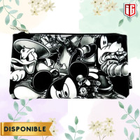 Kingdom Hearts Monochromatique Cosmetic Bag/Coin