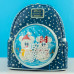 Snowman Minnie And Mickey Mouse Snow Globe Backpack Mini