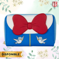 Snow White Cosplay Bow Zip Around Purse (85Th Anniversary Collection)