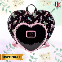 Valfre Double Heart Backpack Mini Double Strap Shoulder Bag Purse