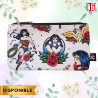 Dc Comics - Wonder Woman Tatto Cosmetic Bag/Coin