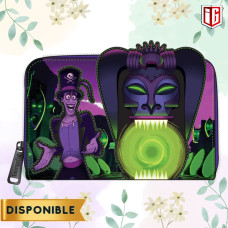 Disney Princess And Frog - Facilier Villains Zip Around Wallet