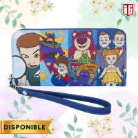 Disney Pixar - Toy Story Villains Zip Around Wristlet
