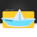 Loungefly Warner Brothers It - George Boat Card Holder