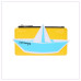 Loungefly Warner Brothers It - George Boat Card Holder