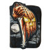 Halloween Michael Myers Jack-O'-Lantern Glow Zip Around Wallet
