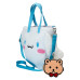 Cinnamoroll Cosplay Sherpa Tote Crossbody Bag With Coin Bag