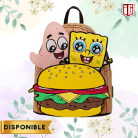 Spongebob SquarePants Crabby Patty Group Backpack Mini