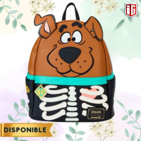 Scooby-Doo Skeleton Cosplay Glow Backpack Mini