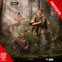 (PREVENTA) Star Wars Return Of The Jedi - Leia And Wicket