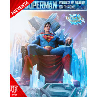 (PREVENTA) Superman (Comics) - Superman Fortress Of Solitude On Throne (Desing by Gabriele Dell'Otto) (Ultimate Version)