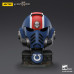 (PREVENTA) Warhammer 40,000 Space Marine 2 - Ultramarines Lieutenant Titus MKX Helmet & Display Stand
