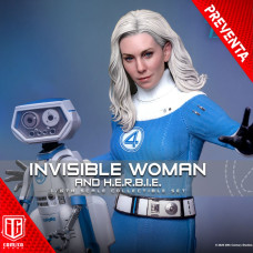 (PREVENTA) The Fantastic Four First Steps - Invisible Woman And H.E.R.B.I.E.
