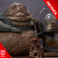 (PREVENTA) Star Wars Episode Vl Return Of The Jedi - Jabba The Hutt And Throne Deluxe