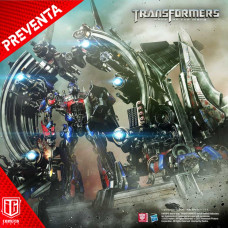 (PREVENTA) Transformers Dark Of The Moon - Optimus Prime Weapons Depot