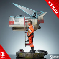 (PREVENTA) Star Wars - Luke Skywalker & X-Wing Red Five Standing By