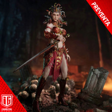 (PREVENTA) Medusa In Human Form (Red)