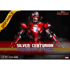Iron Man 3 - Iron Man Silver Centurion (Armor Suit Up Version)